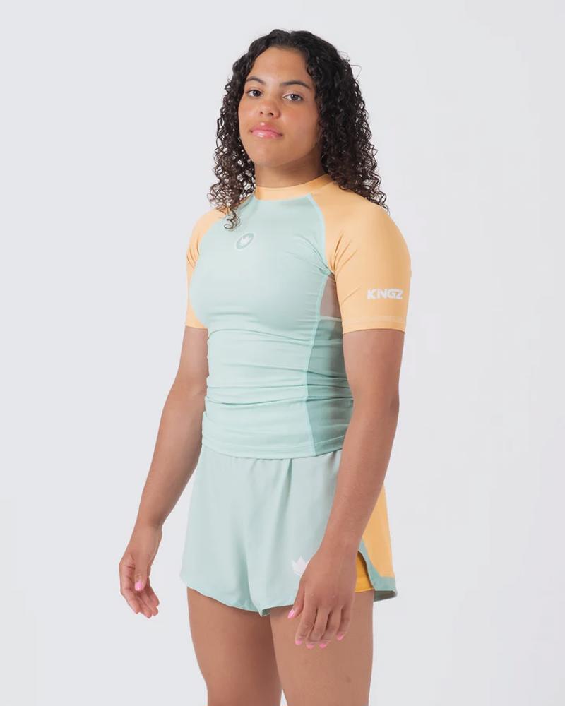 Kingz Terra Women Rashguard-Green